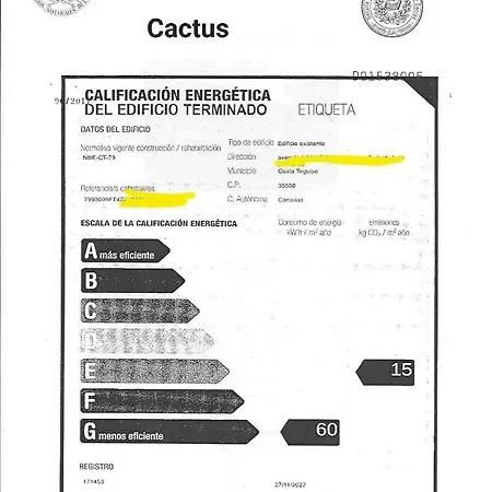 Cactus アパート コスタ・テギセ